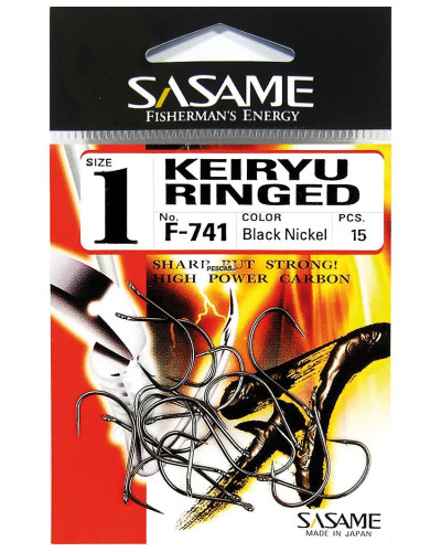 Hameçons SASAME F-741 Keiryu Ringed