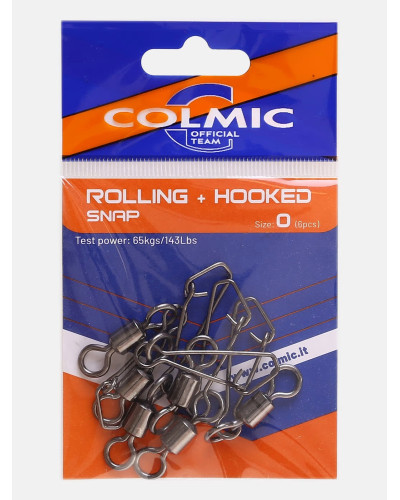 Accroche Plomb Colmic Rolling + Hooked Snap