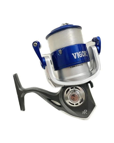 Moulinet Surfcasting Lineaeffe Power Vigor taille 7000 - Bleu