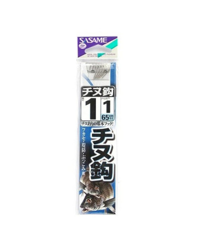 Hameçon SASAME Sasame Hook Chinu White Thread Hameçon : 3 Ligne : 1,5