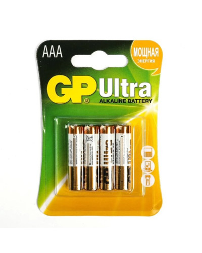 Pile 1,5 V AAA GP 24AU-U5/LR03 4/1