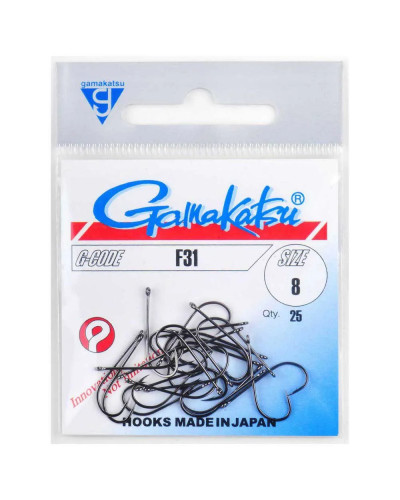 hameçon Gamakatsu F31 NS Black  N°14