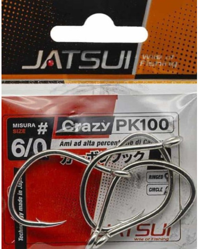 Hameçon Jatsui Crazy PK100