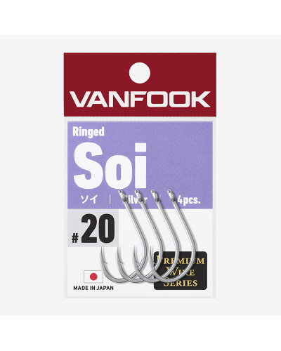 Hameçon Ringed Soi Silver VANFOOK