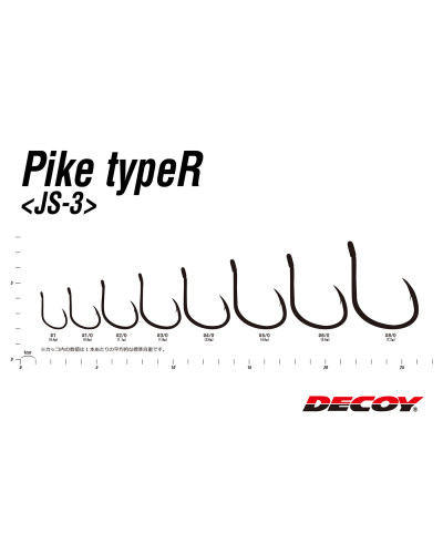 Hameçon Decoy JS-3 Pike Type R