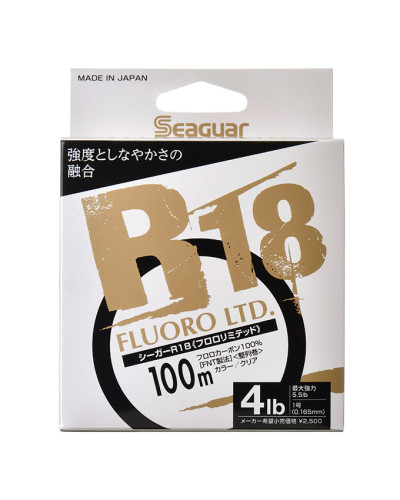 Fluorocarbone Seaguar R18 Fluoro Limited 100 Mètres